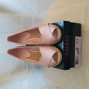Ralph Lauren Cecilia Espadrille Shantung